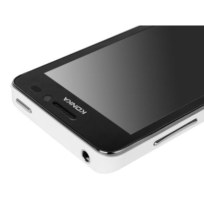 康佳（KONKA）W830手机（深枪色+白色）WCDMA/GSM双模双卡