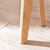 A家 餐桌椅组合北欧日式餐桌简约餐桌椅 原木色(原木色 单餐桌)第2张高清大图