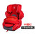 贝驰汽车专用儿童安全座椅新款婴儿宝宝车载座椅 9月-12岁(中国红 无isofix接口)第3张高清大图