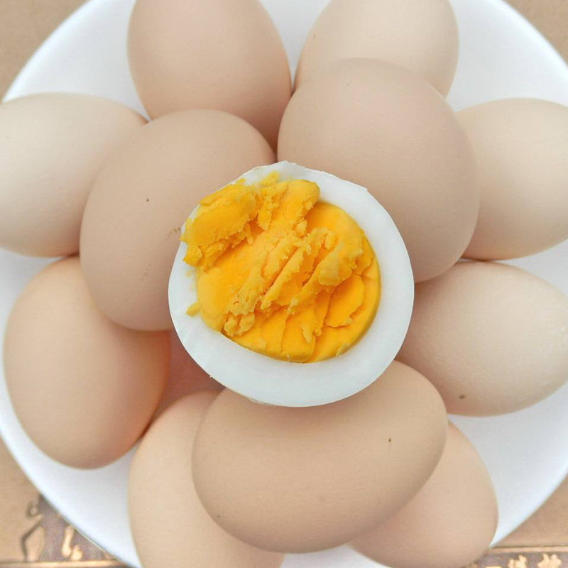新鲜鸡蛋农家土鸡蛋柴鸡蛋五谷喂养蛋香浓郁10枚
