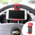 【颜色随机】方向盘手机支架车用手机架车载托架iPhone6S Plus苹果5S小米三星(颜色随机 其他)第4张高清大图
