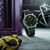 天梭（TISSOT）瑞士手表 新款速驰系列瑞士计时码腕表时尚三眼运动石英男表(粉色)第3张高清大图
