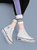 黑色高帮鞋女夏季薄款内增高小个子休闲鞋2021新款厚底高帮帆布鞋(白色/5537(含内增共6.5cm))第4张高清大图