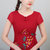 2018夏季中国风唐装改良棉麻T恤民国风复古短袖中式修身亚麻上衣(酒红色)(4XL)第5张高清大图