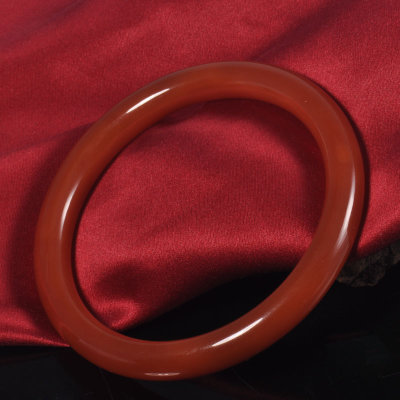 梦克拉Mkela 红玛瑙手镯 贵妃 镯子圆柱形(内径约54-55mm)