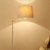 飞利浦落地灯LED灯具客厅卧室书房北欧简约现代美式床头立式台灯(灵涵落地灯（含LED9.5W球泡E27）白光/黄光 两档调色)第2张高清大图