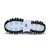 Skechers/斯凯奇女鞋熊猫鞋Dlites蕾丝运动鞋 11959(黑色/白色 39)第5张高清大图