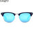 卡莎度(CASATO) 太阳镜时尚个性大框潮太阳镜 防紫外线太阳镜 墨镜1500(蓝色)第2张高清大图