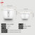 九阳（Joyoung）D-35Z3 电炖锅 北山系列陶瓷 全自动电煲汤锅家用第4张高清大图