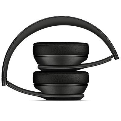 Beats Solo2 独奏者第二代 头戴式贴耳耳机 酷黑色 带麦【真快乐自营，品质保证】