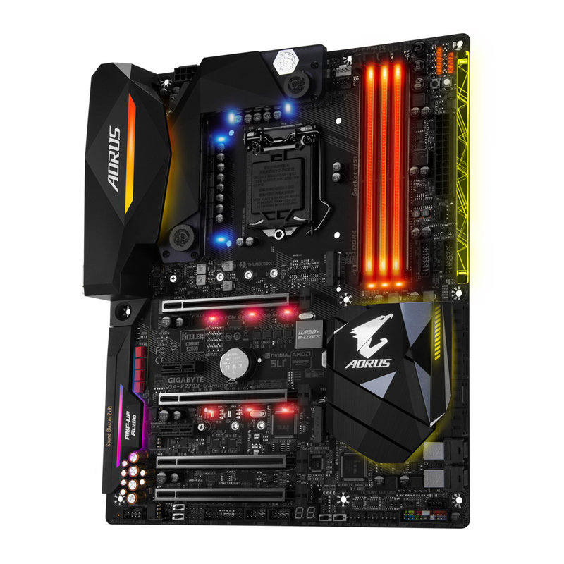 技嘉(gigabyte)aorus z270x-gaming 8 主板 (intel z270/lga 1151)