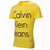 卡文克莱Calvin Klein男式半袖t恤 CK时尚休闲短袖纯棉T恤90792(黄色 XS)第5张高清大图