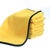 JIAOBO娇帛 多功能车用家用速干毛巾（新疆西藏青海不发货）(黄色+灰色 两条装)第3张高清大图