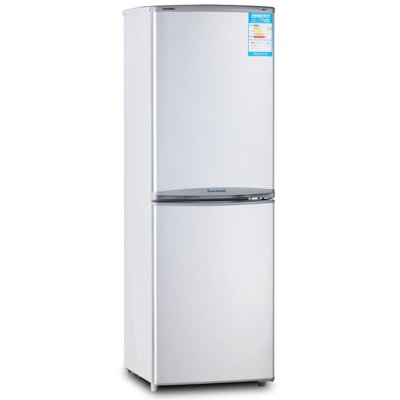 奥马（Homa）BCD-145A5 145升 拉丝银面板 节能低噪 双门冰箱