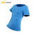 Laynos/ 雷诺斯 休闲时尚男女款夏季速干短袖T恤132A165A (女款天蓝 3XL/180)第5张高清大图
