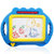 儿童画画板磁性写字板笔 彩色小孩幼儿磁力宝宝涂鸦板 1-3岁2玩具(蓝色（彩色）)第4张高清大图