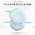 日本西川婴儿枕头夏季0-1岁新生儿定型枕纠正防偏头宝宝头型矫正(升级款小号蓝色)第4张高清大图