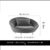 虎源萨尚简约现代创意沙发接待室沙发桃花椅弧形组合沙发HY-SF009(休闲创意桃花椅 默认)第2张高清大图