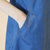 Mistletoe新款夏装短袖修身显瘦牛仔连衣裙 韩版大码中长款A字裙潮女装(蓝色 XXL)第5张高清大图