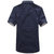 尊首（ZUNSHOU)男士短袖修身韩版绣花小蘑菇短袖短袖立领男衬衫(天蓝色 L)第2张高清大图