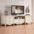拉斐曼尼 FK006 欧式电视柜 法式简约实木客厅组合地柜 大理石电视柜2.2米(1.85米 木柜面)第3张高清大图