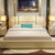 乔林曼兰 现代简约 头层牛皮床(米黄色 1.8×2m床+床垫)第2张高清大图