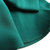 VEGININA 新品OL时尚收腰显瘦纯色荷叶袖修身连衣裙 9901(墨绿色 XXL)第5张高清大图