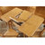 品尚美家折叠餐桌实木橡木餐桌椅组合 可伸缩小户型饭桌方桌 正方形小餐桌(原木色 单桌（送到楼下+自己安装）)第4张高清大图