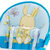 shinema/神马 婴儿餐椅 宝宝吃饭餐桌 轻便易折叠 双餐盘可拆卸易清洗儿童餐椅CH3(天空蓝)第2张高清大图