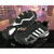 adidas阿迪达斯三叶草马拉松2017版五代时尚潮流跑鞋低帮男鞋休闲跑鞋夏季新款轻便运动休闲跑步鞋(5代 黑白 45)第2张高清大图