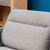 爱依瑞斯（ARIS）简约现代客厅家具组合双人位三人位布艺沙发北欧沙发 WFS-60(灰色 三人位)第2张高清大图