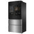 卡萨帝(Casarte)BCD-659WISSU1 659升 法式四门 冰箱 智慧双屏 镜面黑第3张高清大图