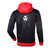 Adidas阿迪达斯男子连帽卫衣 AA7370 AA7367(黑红 L)第4张高清大图