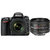 尼康（Nikon） D750 单反双头套机（AF-S24-120mm f/4G ED VR+AF50/1.8D镜头）(官方标配)第4张高清大图