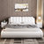 沙皮宝(SHAPBAO)床 卧室家具现代简约双人床 皮床 1.8米皮艺床1.5婚床家具(床 1800*2000)第3张高清大图