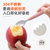 儿童宝宝餐具刮苹果泥勺子辅食研磨器挖勺刮水果婴幼儿吃工具神器(刮泥勺双头(304钢+硅胶)-粉色 默认版本)第4张高清大图