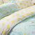 静霞双人四件套单人三件套乐肤棉套件床单被套枕套床品K12系列(花漾绿)第2张高清大图