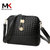 莫尔克（MERKEL）韩版新款时尚编织包贝壳包小包包斜挎包单肩包女士包女包LDE2022(黑色 小)第3张高清大图