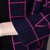 娇维安 春季女装短外套 韩版毛衣针织衫 圆领格子图案针织开衫 女(红色 均码)第5张高清大图