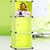 蜗家简易收纳柜 柜子 自由组合储物柜 床头柜3503(粉色 3503)第2张高清大图