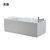 果敢亚克力浴缸独立式无缝一体成型浴缸1.5米70宽度浴缸浴盆053第2张高清大图