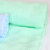 爱娜麻麻婴儿竹纤维冰丝盖毯薄款毯子空调被宝宝毛毯儿童被子盖毯夏凉被(浅绿色 110cm*130cm)第4张高清大图