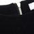猫&爱莎（myelsa）LQ1230428Y秋冬显瘦长袖连衣裙（黑色）（XL码）第7张高清大图