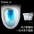 卡贝 抽水普通马桶家用超漩式坐便器卫生间防臭洁具陶瓷座便器(白色（请修改） ZBQ5001M)第2张高清大图
