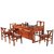 永岩钢木 中式组合实木茶桌椅茶台  YY-0119(默认 默认)第5张高清大图