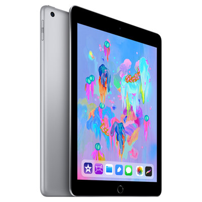 Apple iPad 平板电脑 2018款9.7英寸（32G WLAN版/A10 芯片/Touch ID MR7F2CH/A）深空灰色