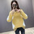 女式时尚针织毛衣9573(9573黄色 均码)第3张高清大图