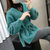女式时尚针织毛衣9280(粉红色 均码)第3张高清大图