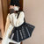 泰国口罩包包女2021新款创意托特大容量单肩帆布包环保手提购物袋(白色大款 默认版本)第2张高清大图