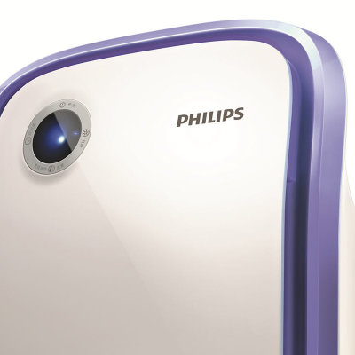 飞利浦（Philips）ACP027 空气净化器 除甲醛PM2.5净空气(紫色 ACP027)(白色 热销)